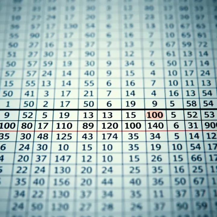 Binary Counting Progression Chart Illustration showing binary counting progression from zero to fifteen in a tabular format