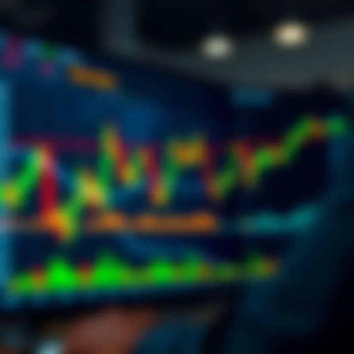 Graph showing trends and strategies for binary trading tailored for Nigerian market conditions