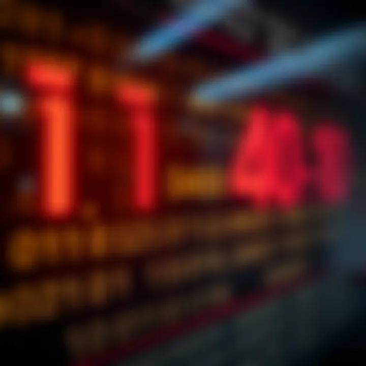 Visual representation of subtracting binary numbers by applying two's complement