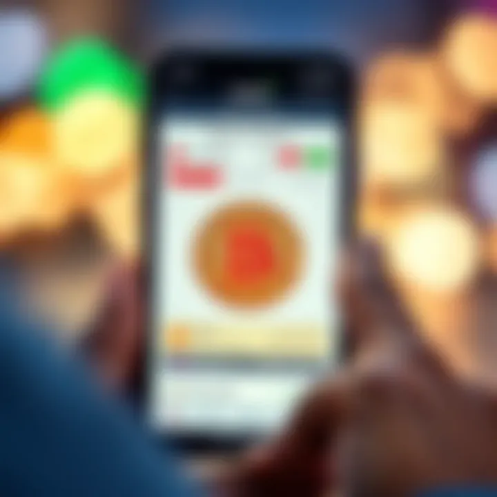 Mobile phone displaying a secure Bitcoin trading app interface with Nigerian naira symbol