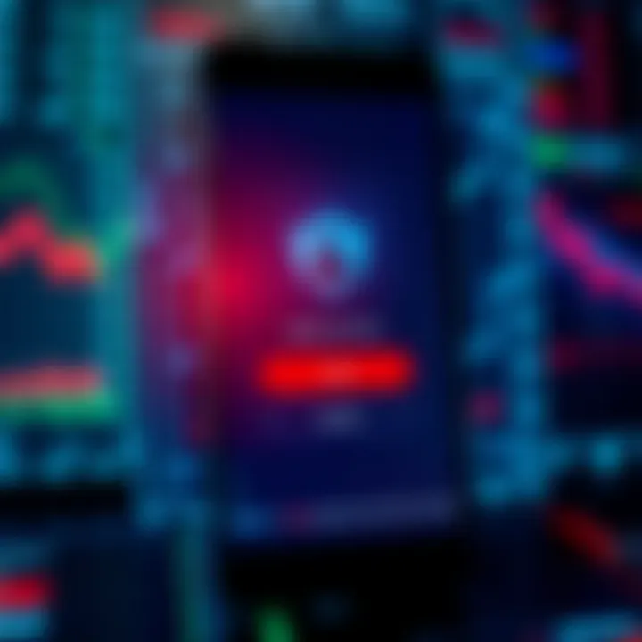 Secure login screen emphasizing app security and investor protection in Nigeria