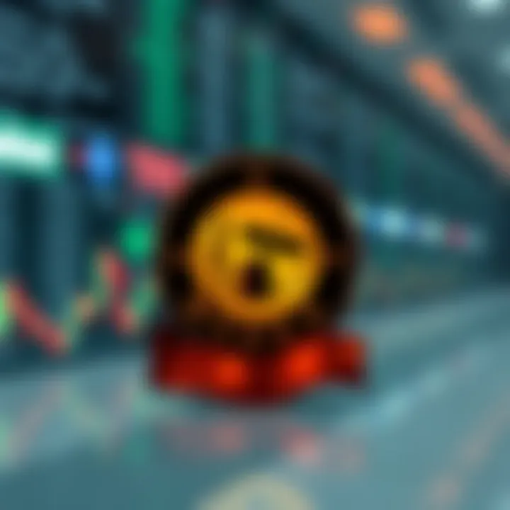 Creative forex trading logo featuring Nigerian cultural symbols and financial chart elements