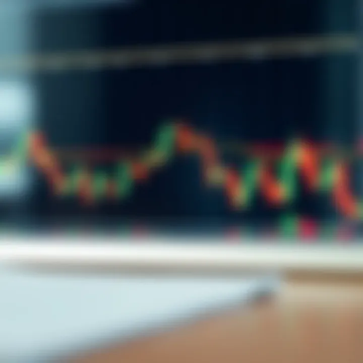 Candlestick chart showing a clear Morning Star pattern indicating a potential bullish market reversal