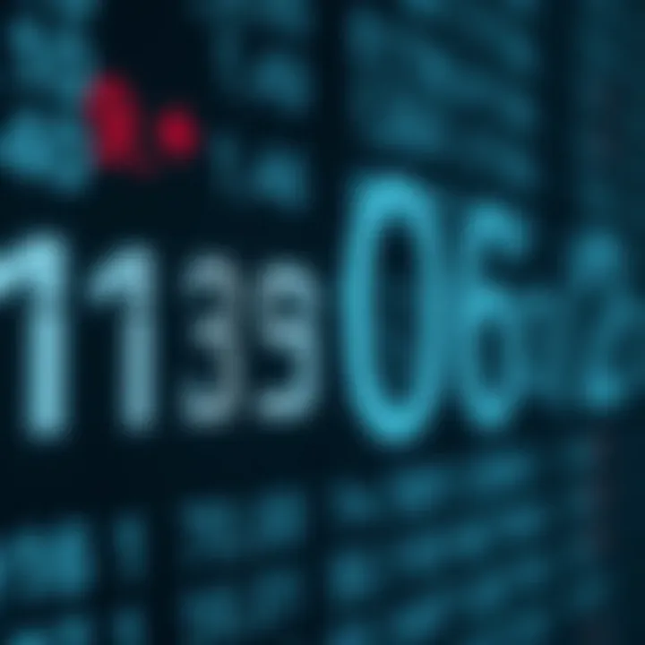 Aligned Binary Numbers Demonstrating Addition Outcome Visual example of binary numbers aligned for addition with highlighted results