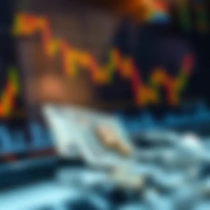 Graph showing forex trading trends with South African Rand against major currencies