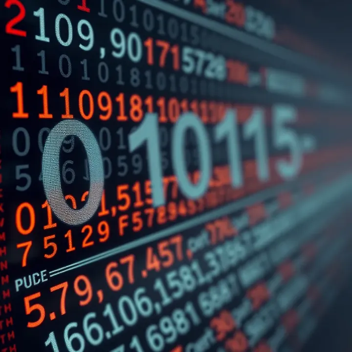 Visual comparison showing binary, decimal, and hexadecimal number systems with examples