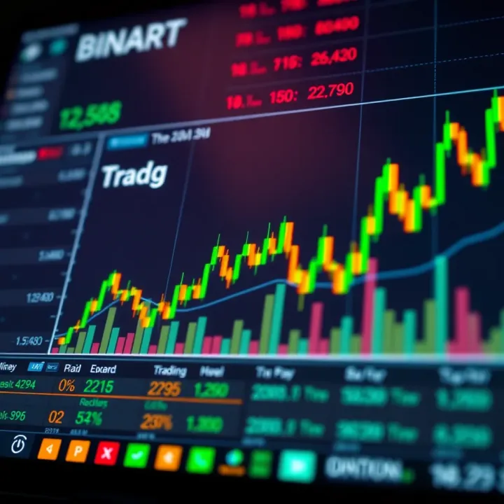 Graph showing factors influencing binary trading quotes in the Nigerian market