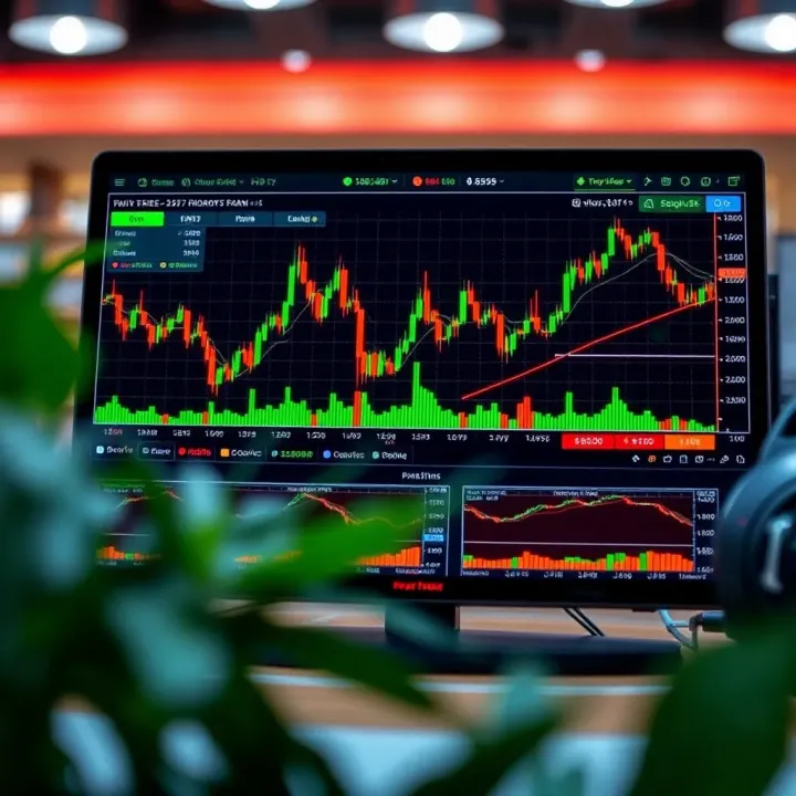 User-friendly forex trading platform interface displaying currency pairs and real-time charts