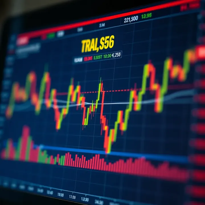 Using Chart Patterns for Market Entry and Exit Strategies Annotated trading chart showing pattern recognition for market entry and exit decisions