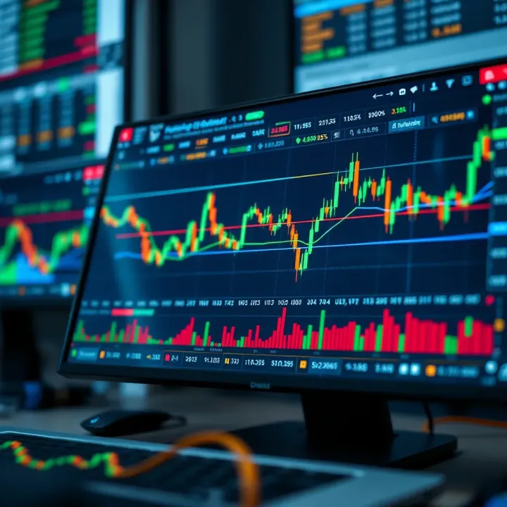 Integrating Chart Patterns with Nigerian Forex Market Insights Forex trading screen showing pattern recognition tools integrated with Nigerian market data on a digital platform