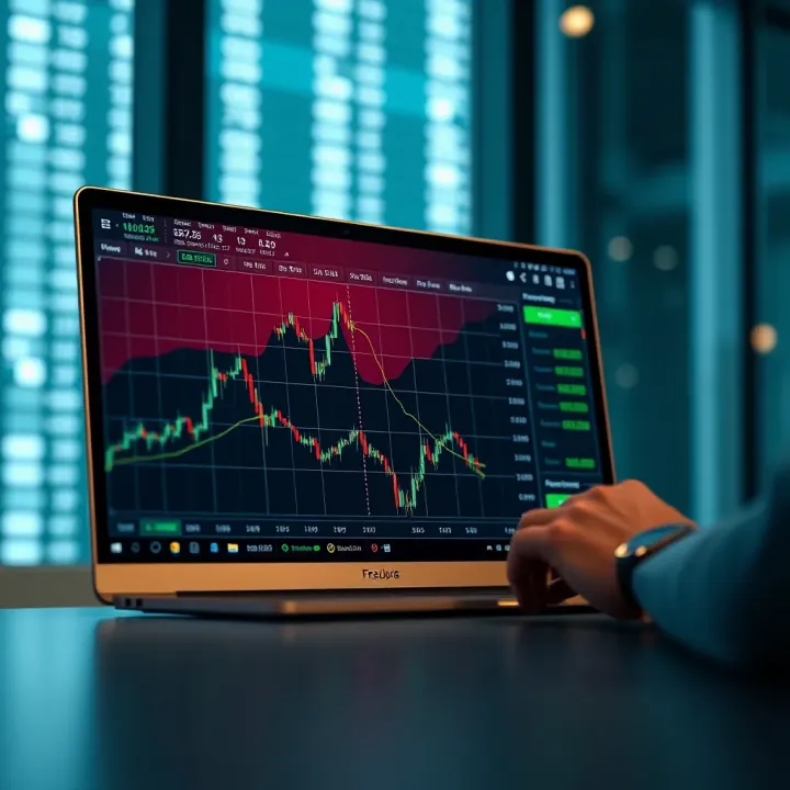 Forex Trading Demo Platform Interface for Practice and Learning Screenshot of a forex trading demo platform interface displaying currency pairs and trading options