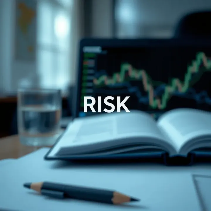 Diagram illustrating different types of risks including financial, operational, and strategic in a business context