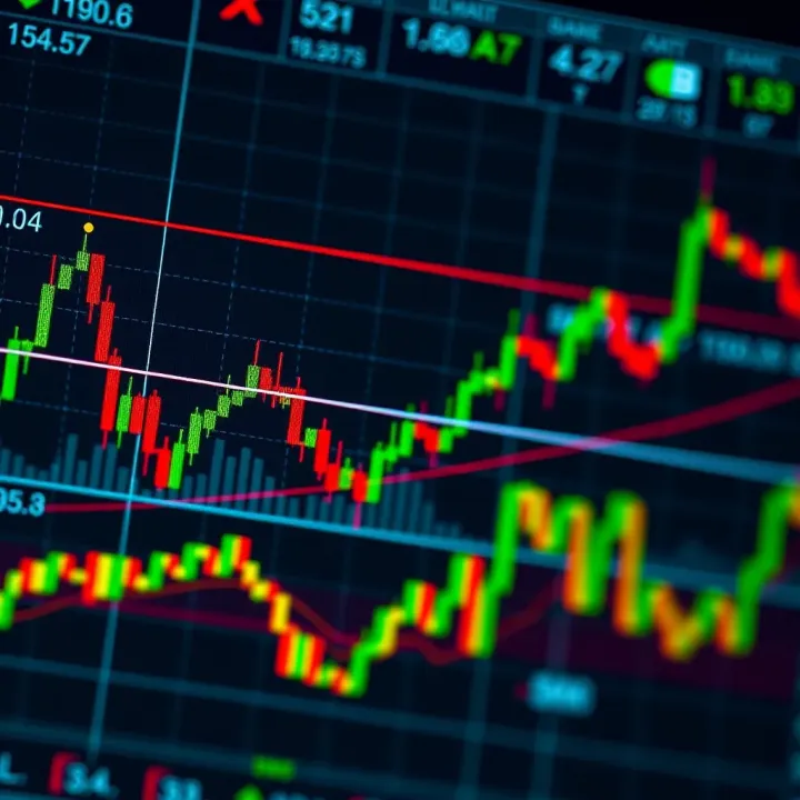 Common Bullish and Bearish Trading Chart Patterns Chart illustrating common bullish and bearish trading patterns with trend lines and price points