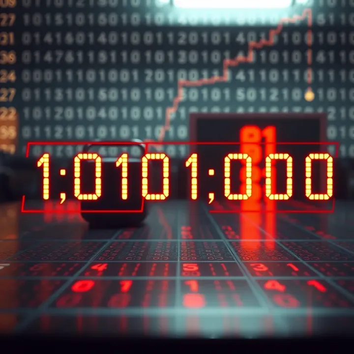 Visual Representation of Binary Number Subtraction Diagram illustrating the subtraction of two binary numbers with binary digits displayed clearly
